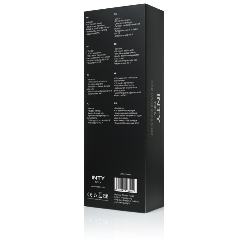 Dash - Silicone liquido - Vibratore ricaricabile 10 modalità
