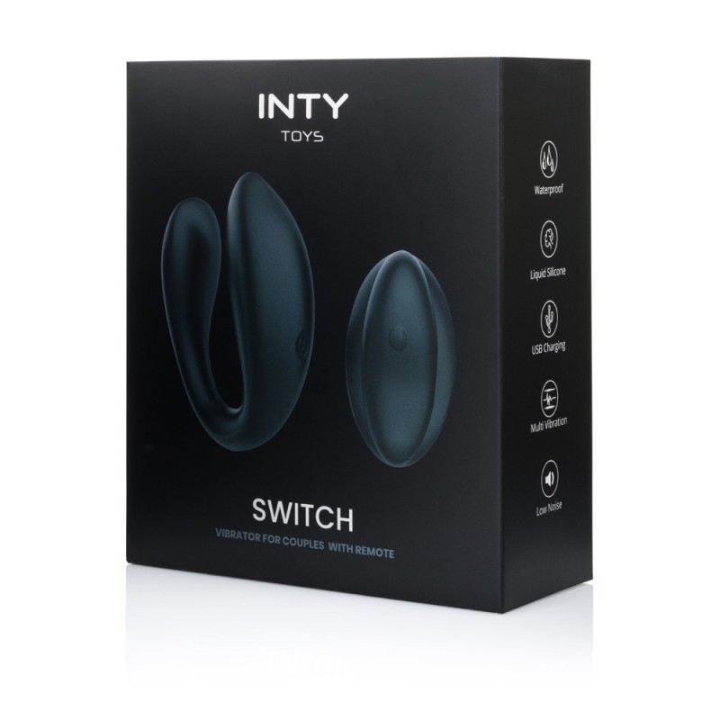 Switch - Liquid Silicone - Vibrator für Paare Wiederaufladbare 12 Modi