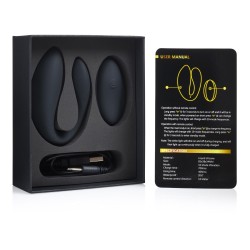 Interruptor - Silicone Líquido - Vibrador para casais Recarregável 12 modos