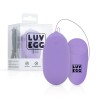 LUV EGG XL Purple Egg Silicone ricaricabile 12 modalità