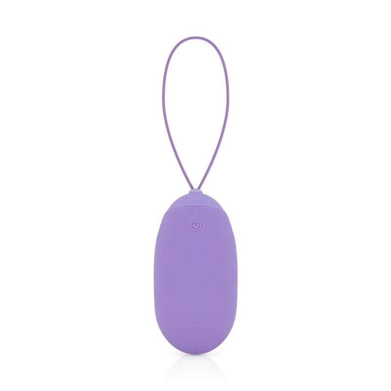 LUV EGG XL Lila Ei wiederaufladbares Silikon 12 Modi