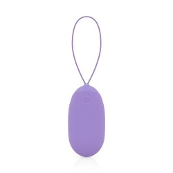 LUV EGG XL Purple Egg Rechargeable Silicone 12 Modes