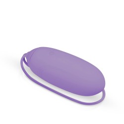 LUV EGG XL Purple Egg Rechargeable Silicone 12 Modes