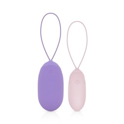LUV EGG XL Purple Egg Silicone ricaricabile 12 modalità