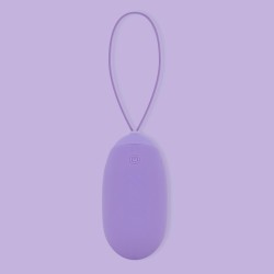 LUV EGG XL Purple Egg Silicone Recarregável 12 Modos