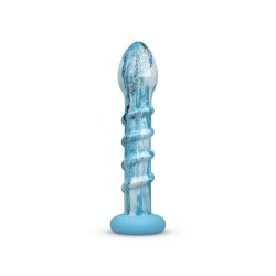 Vibrador de Vidro - Ocean Wave (17.9cm x 3.8cm)