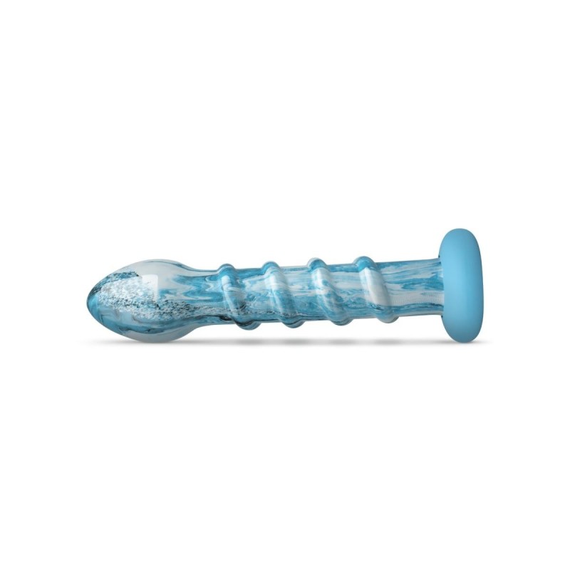 Dildo de Vidrio - Ocean Wave (17,9cm x 3,8cm)