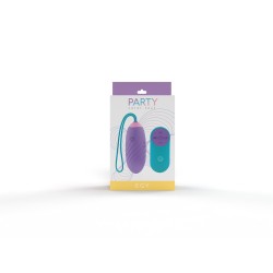 EGY Lilac - Ovo Vibratório Recarregável 28 Modos de Controle Remoto