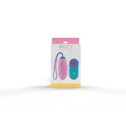 EGY Rosa - Huevo vibrador recargable 28 modos Control Remoto