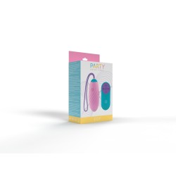 EGY Pink - Ovo Vibratório Recarregável 28 Modos de Controle Remoto
