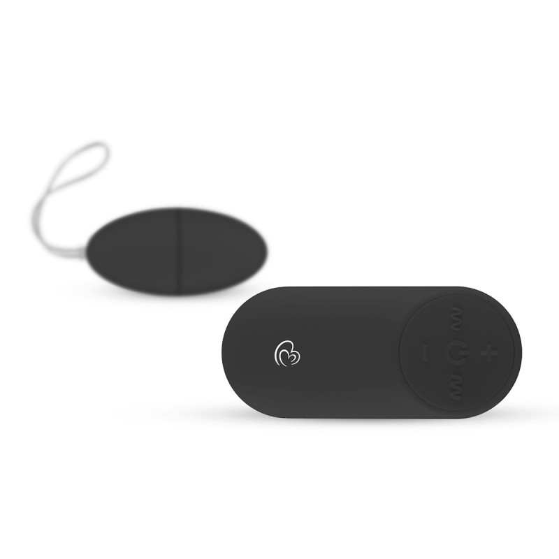 Vibrating Egg Black 21 Modes Egg Vibrator Remote Control