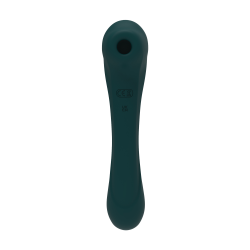 Köcher Teal Saugung + wiederaufladbare Vibrator Magnetische Ladung