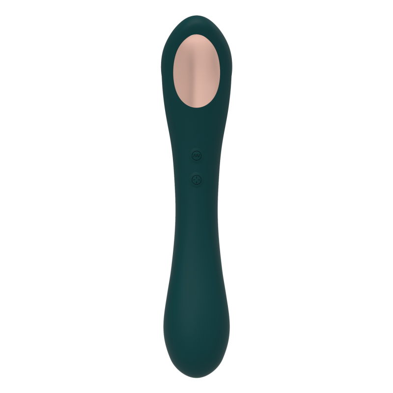 Quiver Teal Succionador + Vibrador  Recargable carga Magnética