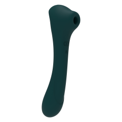 Quiver Teal Suction + Rechargeable Vibrator Magnetic Charge