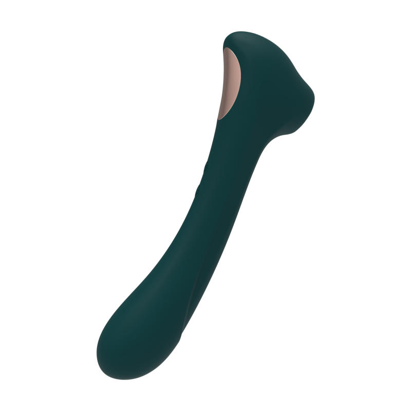 Quiver Teal Succionador + Vibrador  Recargable carga Magnética