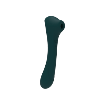 Quiver Teal Suction + Rechargeable Vibrator Magnetic Charge 2