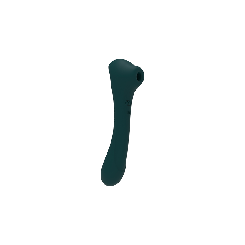 Köcher Teal Saugung + wiederaufladbare Vibrator Magnetische Ladung