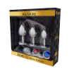 Kit mit 3 Metallschmuckannalen - S, M und L