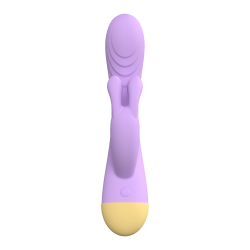 Keny Lila - Doppel-wiederaufladbarer Vibrator 11 Modi