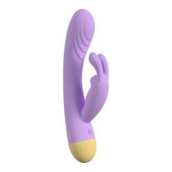 Keny Lila - Doppel-wiederaufladbarer Vibrator 11 Modi