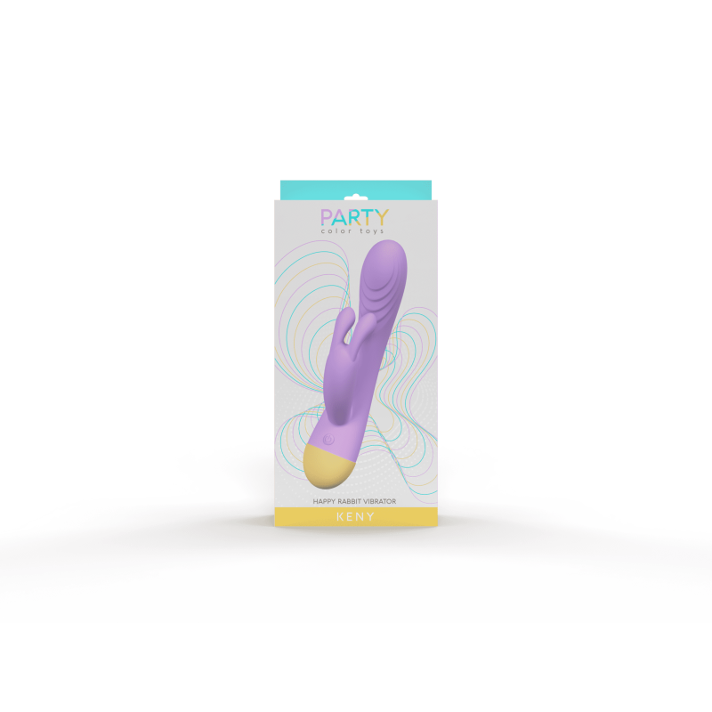 Keny Lila - Double Vibromasseur Rechargeable 11 Modes