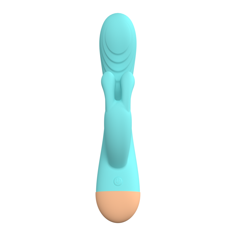 Keny Turquesa - Vibrador Recarregável Duplo 11 modos