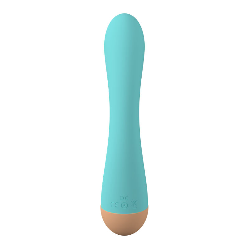 Keny Turquesa - Vibrador Recarregável Duplo 11 modos