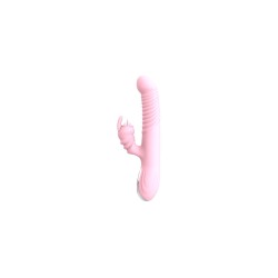G-SPOT Double Up&Down Vibrator + Rechargeable Bunny 23 modes et chaleur
