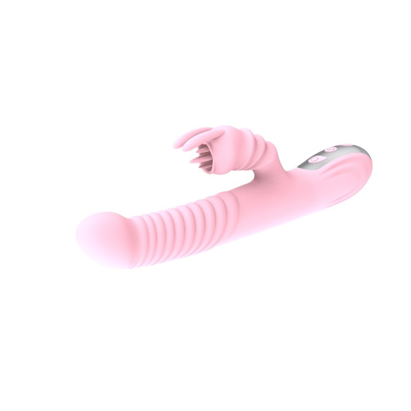 G-SPOT Double Up&Down Vibrator + Rechargeable Bunny 23 modes et chaleur