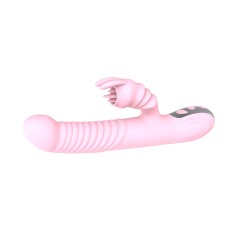G-SPOT Double Up&Down Vibrator + Rechargeable Bunny 23 modes and Heat