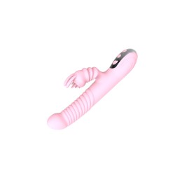 G-SPOT Double Up &Down Vibrator + Wiederaufladbare Bunny 23 Modi und Heat