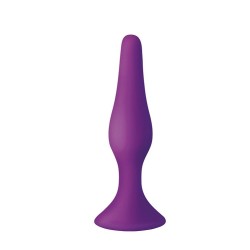Plug Slim M Silicone Lilas 11,5x3cm
