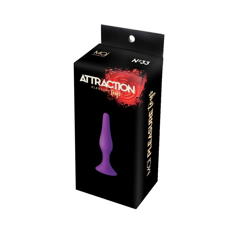 Spina Slim M Silicone Lilla 11,5x3cm