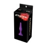 Plug Slim M Silicone Lilás 11,5x3cm