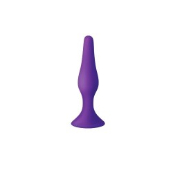 Plug Slim S Silicona Lila 10,5cm