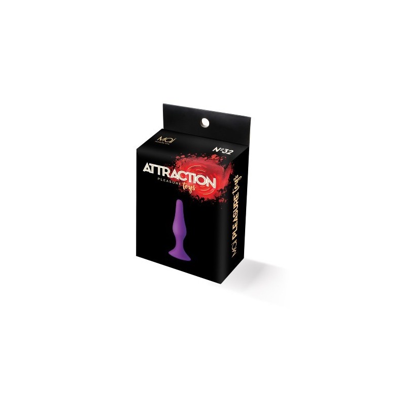Plug Slim S Silicone Lilac 10,5cm