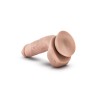 X5 PLUS Vibrador com testículos 21,6 x 5cm