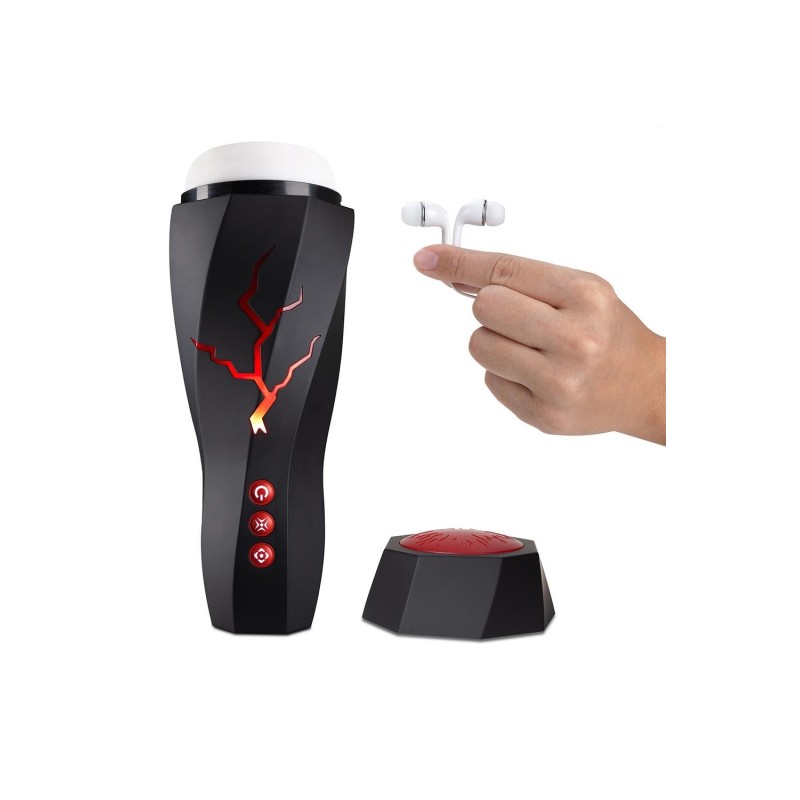 STORM Masturbatore succhiante e vibrante (49modes) e gemiti - M FOR MEN
