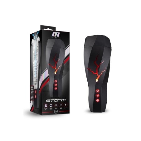 STORM Sucking and Vibration Masturbator (49modes) and moans - M FOR MEN