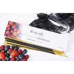 RED FRUITS. EROTIC INCENSE BOX PHEROMONES 25 STICKS