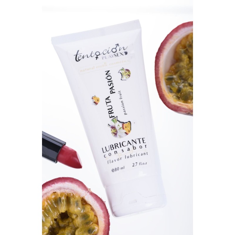 Passion Fruit Lube 80ml TENTACION Playsex