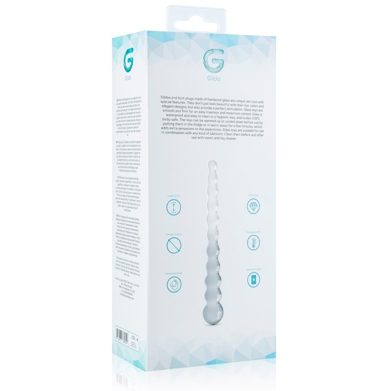 Glass Dildo No. 20 (23cm x 3,4cm)