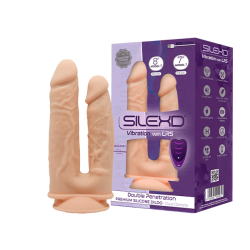 Double Penetration Rechargeable Remote Control 10 modes Flesh MODEL 1 7 & 8 inch (17.5-19.5cm) - Box