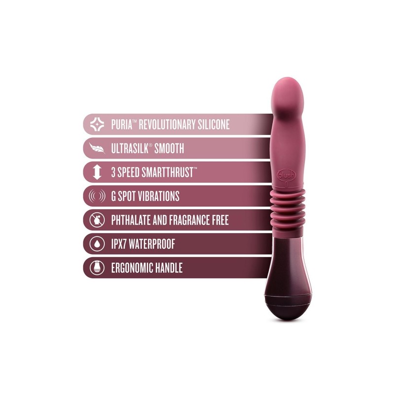 Trixie - Dildo a spinta - Ricaricabile con movimento verticale - spinta