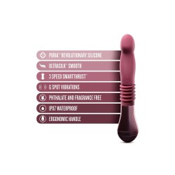 Trixie - Thrusting Dildo - Rechargeable with vertical movement - thrust