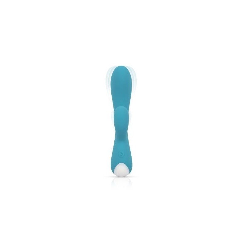 Martina - vibrador doble Recargable 10 modos 18cm