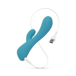 Martina - double vibrator Rechargeable 10 modes 18cm