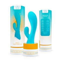Martina - vibrador doble Recargable 10 modos 18cm