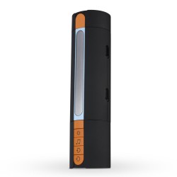 CP03 Rechargeable masturbator with vibration and suction, heat, voice, and adapter