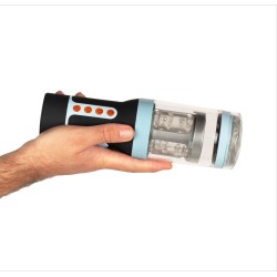 CRZ004 Masturbatore ricaricabile rotante e up&down